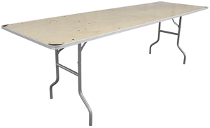 Banquet Table 6' x 30" - Seated Height
