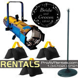 Custom Steel Gobo Light Package - Economy