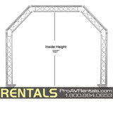 Portable Truss Arch, Free-Standing - Rental
