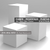 Display Cube, White - 24in x 24in x 24in (DF) - DISPLAY / PROP ONLY