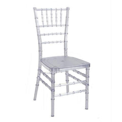 Ice Ballroom Chair - Rental